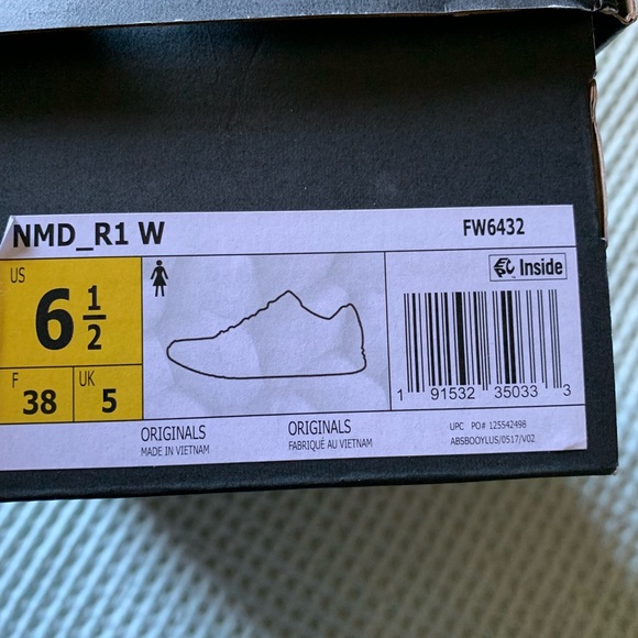 Adidas Nmd R Shoes Light Pink Cream 